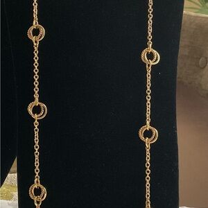 Ralph Lauren Gold Tone Necklace